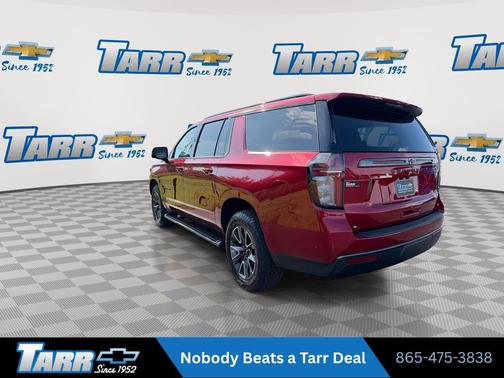 Cherry Red Tintcoat 2022 Chevrolet Suburban 4WD Z71