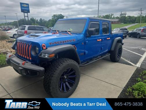 Hydro Blue Pearlcoat 2022 Jeep Gladiator Mojave 4x4