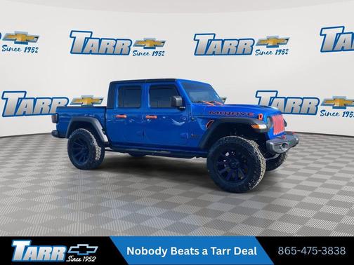 Hydro Blue Pearlcoat 2022 Jeep Gladiator Mojave 4x4