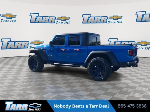 Hydro Blue Pearlcoat 2022 Jeep Gladiator Mojave 4x4