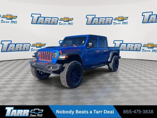 Hydro Blue Pearlcoat 2022 Jeep Gladiator Mojave 4x4