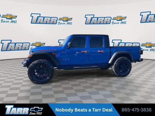 Hydro Blue Pearlcoat 2022 Jeep Gladiator Mojave 4x4