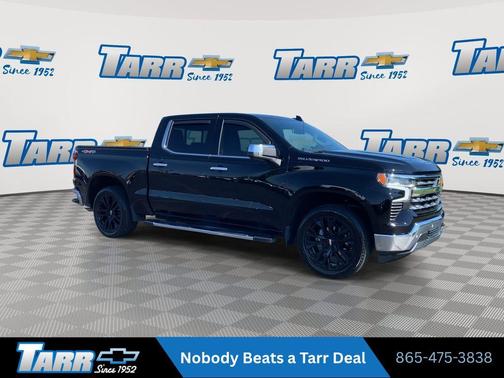 Black 2025 Chevrolet Silverado 1500 LTZ