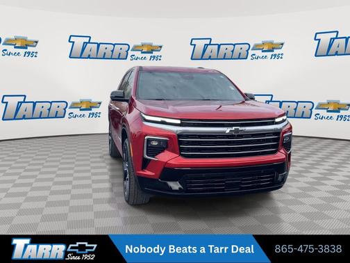 Radiant Red Tintcoat 2025 Chevrolet Traverse High Country