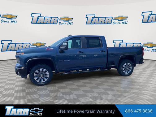 Lakeshore Blue Metallic 2026 Chevrolet Silverado 2500 Custom