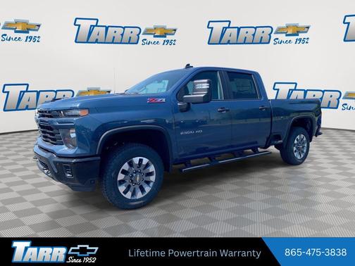 Lakeshore Blue Metallic 2026 Chevrolet Silverado 2500 Custom