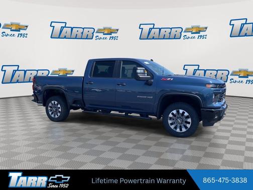 Lakeshore Blue Metallic 2026 Chevrolet Silverado 2500 Custom