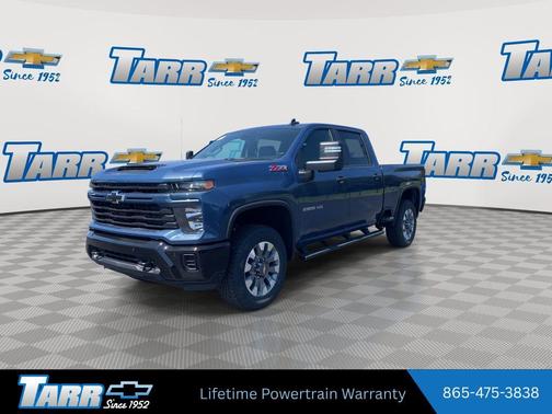 Lakeshore Blue Metallic 2026 Chevrolet Silverado 2500 Custom