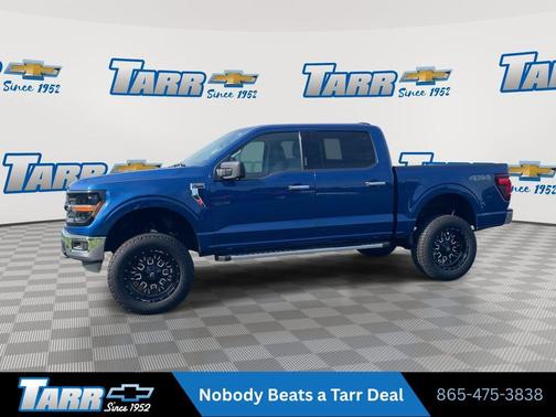 Atlas Blue Metallic 2024 Ford F-150 XLT