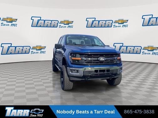 Atlas Blue Metallic 2024 Ford F-150 XLT