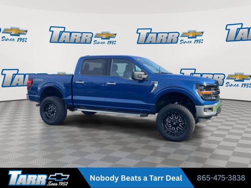 Atlas Blue Metallic 2024 Ford F-150 XLT