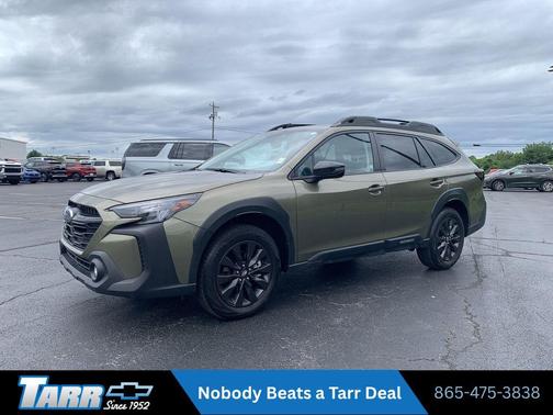 Autumn Green Metallic 2025 Subaru Outback Onyx Edition