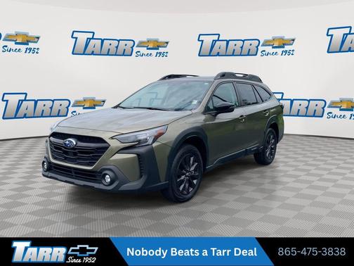 Autumn Green Metallic 2025 Subaru Outback Onyx Edition