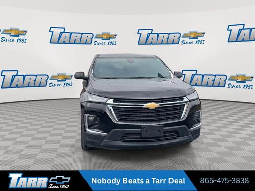 Mosaic Black Metallic 2023 Chevrolet Traverse LS