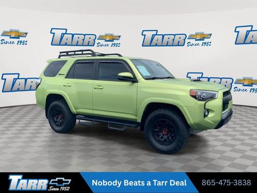 Lime Rush 2022 Toyota 4Runner TRD Pro