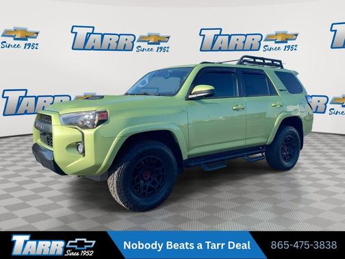Lime Rush 2022 Toyota 4Runner TRD Pro