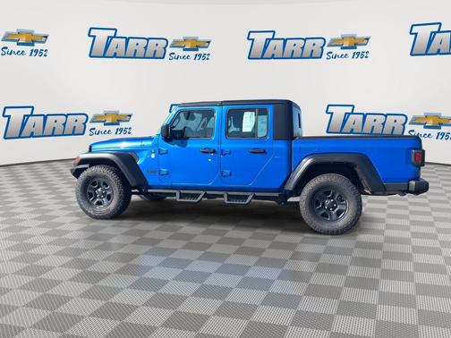 Hydro Blue Pearlcoat 2024 Jeep Gladiator Sport