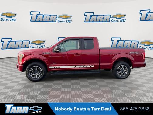 Ruby Red Metallic Tinted Clearcoat 2015 Ford F-150 XLT