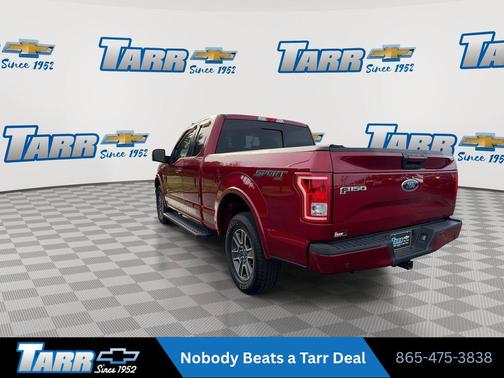 Ruby Red Metallic Tinted Clearcoat 2015 Ford F-150 XLT