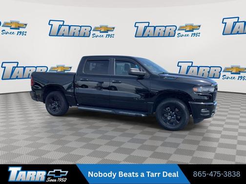 Diamond Black Crystal Pearlcoat 2025 RAM 1500 Tradesman