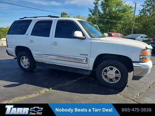 Summit White 2002 GMC Yukon SLE