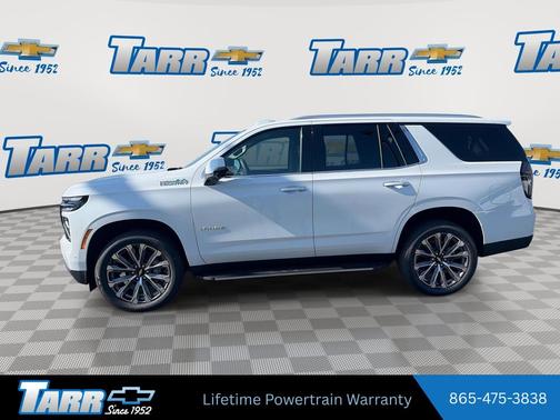 Polar White Tricoat 2026 Chevrolet Tahoe 4WD High Country