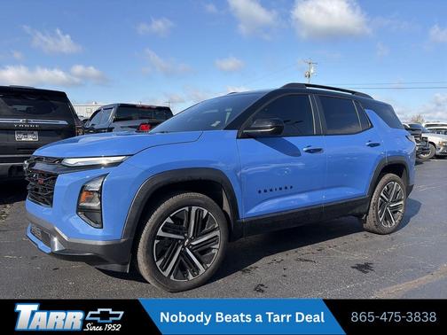 Reef Blue Metallic 2026 Chevrolet Equinox FWD RS
