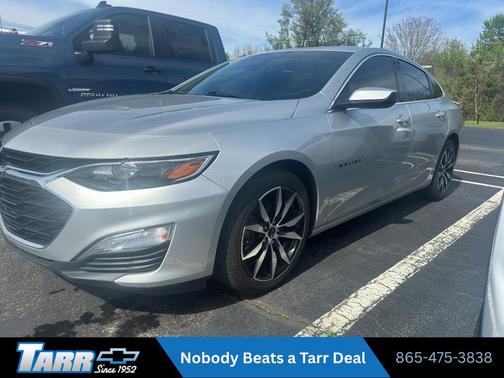 Silver Ice Metallic 2020 Chevrolet Malibu FWD RS