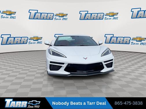 Arctic White 2026 Chevrolet Corvette Stingray w/2LT