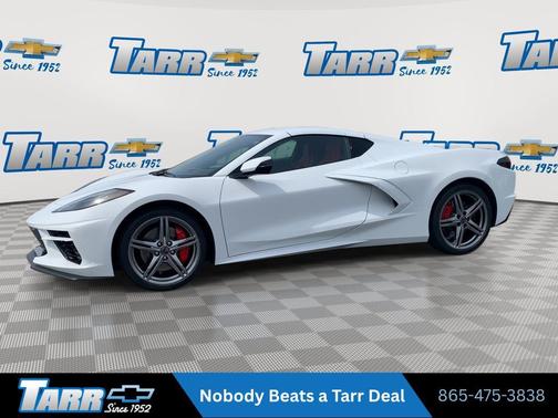 Arctic White 2026 Chevrolet Corvette Stingray w/2LT