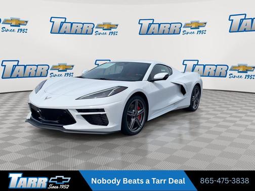 Arctic White 2026 Chevrolet Corvette Stingray w/2LT