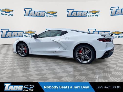 Arctic White 2026 Chevrolet Corvette Stingray w/2LT