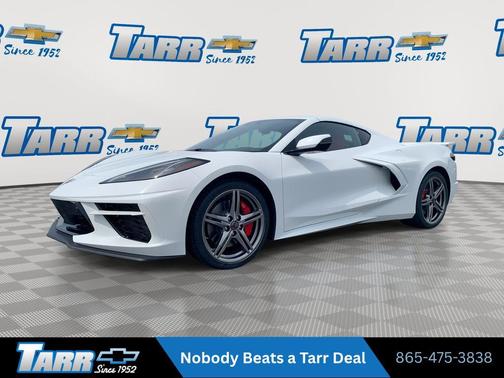 Arctic White 2026 Chevrolet Corvette Stingray w/2LT