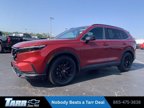 Radiant Red Metallic 2023 Honda CR-V Hybrid Sport FWD
