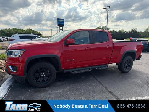 Red Hot 2019 Chevrolet Colorado Z71