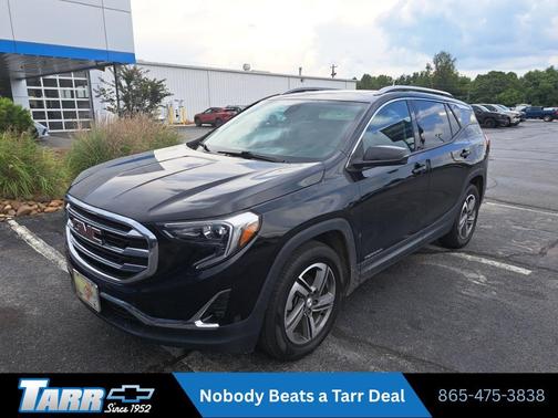 Ebony Twilight Metallic 2018 GMC Terrain SLT