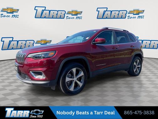 Velvet Red Pearlcoat 2019 Jeep Cherokee Limited