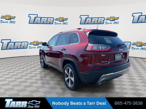 Velvet Red Pearlcoat 2019 Jeep Cherokee Limited