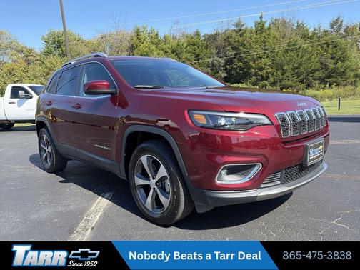 Velvet Red Pearlcoat 2019 Jeep Cherokee Limited
