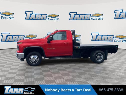 Red Hot 2025 Chevrolet Silverado 3500 LT