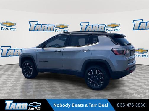 Billet Silver Metallic Clearcoat 2020 Jeep Compass Trailhawk