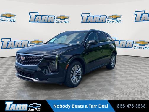 Stellar Black Metallic 2025 Cadillac XT4 Premium Luxury