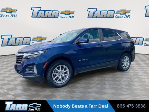 Blue Glow Metallic 2022 Chevrolet Equinox 1LT