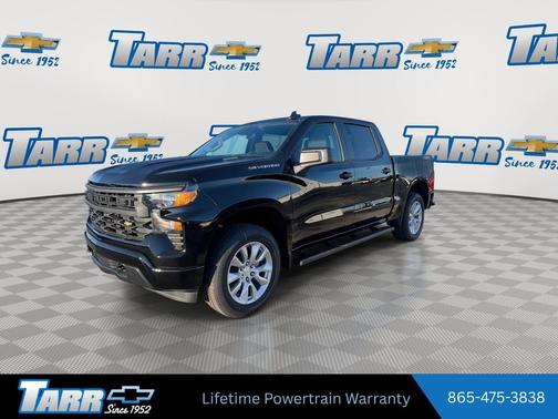 Black 2026 Chevrolet Silverado 1500 Custom