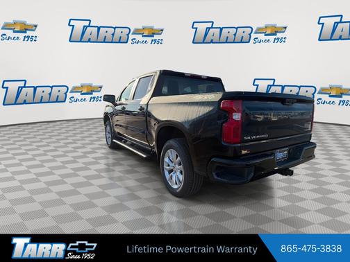 Black 2026 Chevrolet Silverado 1500 Custom