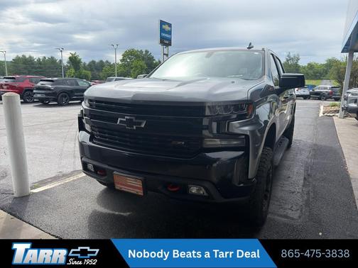 Satin Steel Metallic 2021 Chevrolet Silverado 1500 LT Trail Boss