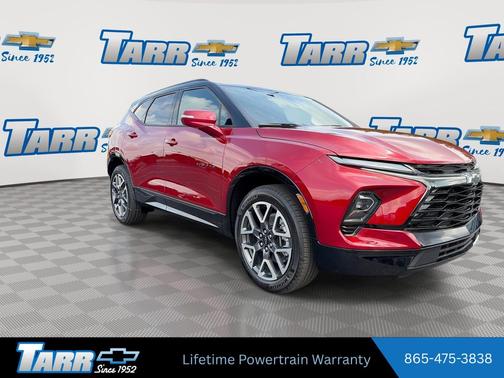 Radiant Red Tintcoat 2026 Chevrolet Blazer RS
