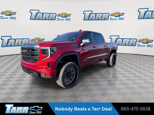 Volcanic Red Tintcoat 2024 GMC Sierra 1500 AT4