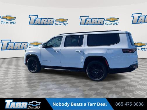Bright White Clearcoat 2024 Jeep Wagoneer L Series II Carbide 4x4
