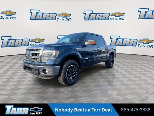 Blue Jeans Metallic 2014 Ford F-150 XLT